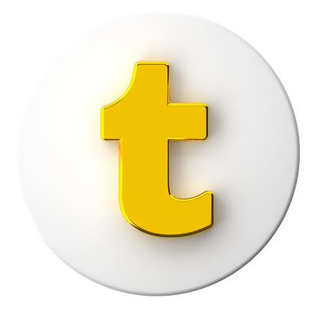 Tumblr  3D Icon