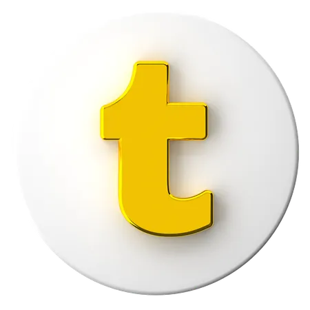 Tumblr  3D Icon