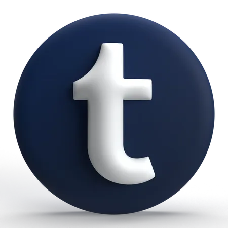 Tumblr  3D Icon