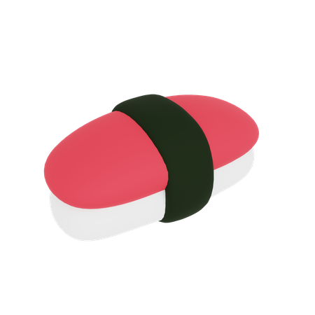 Tuna Sushi  3D Icon