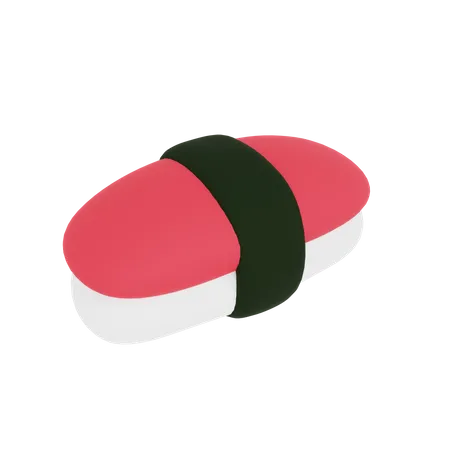Tuna Sushi  3D Icon