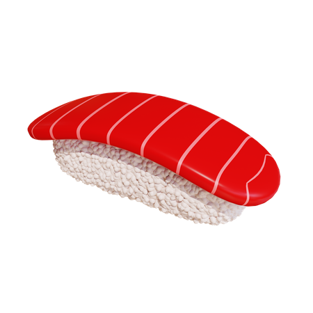 Tuna Sushi  3D Icon