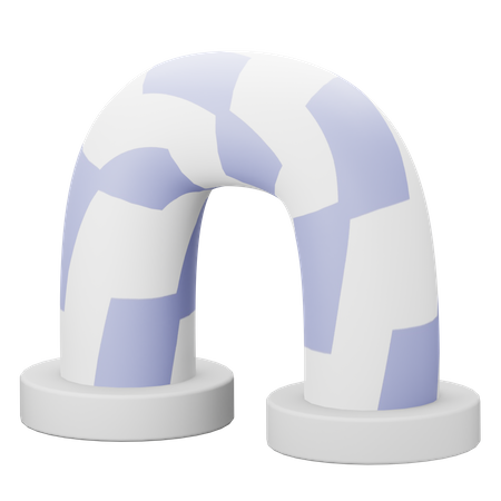 Túnel de playground  3D Icon