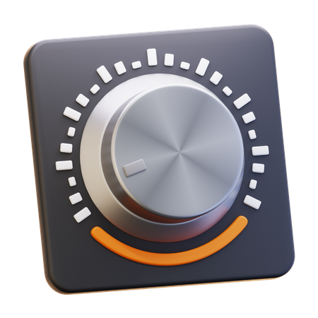 Tuning Dial  3D Icon