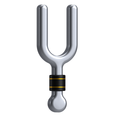 Tuning Fork  3D Icon