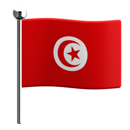 Tunisia  3D Icon