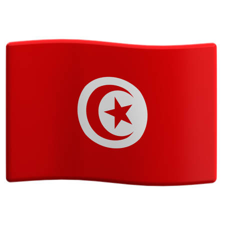 Tunisia  3D Icon