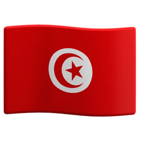 Tunisia  3D Icon