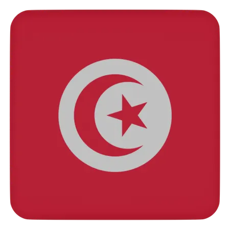 Tunisia  3D Icon
