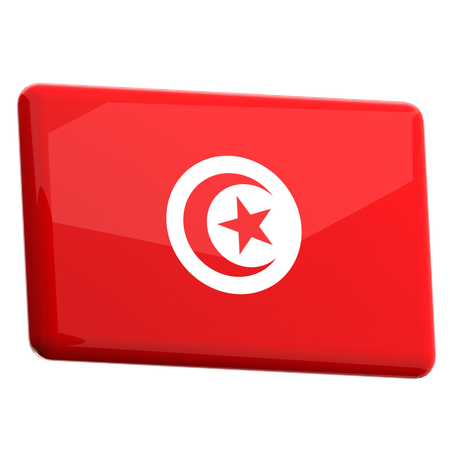 Tunisia  3D Icon