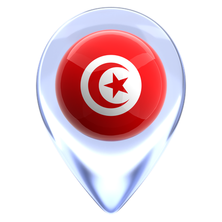 Tunisia  3D Icon