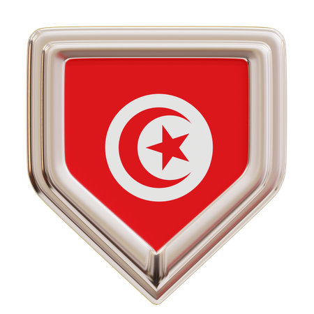 Tunisia National Emblem  3D Icon