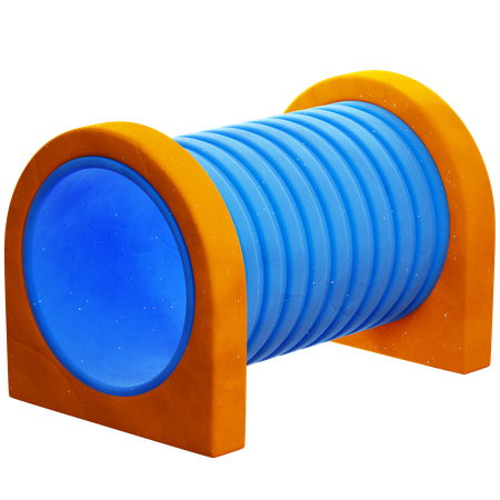 Tunnel  3D Icon