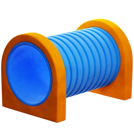 Tunnel For Playground 3D Icon