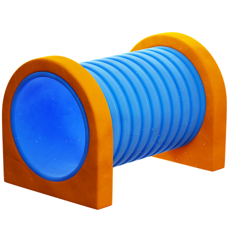 Tunnel  3D Icon