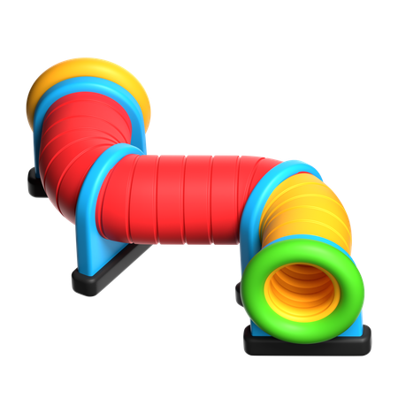 Tunnel Tube  3D Icon