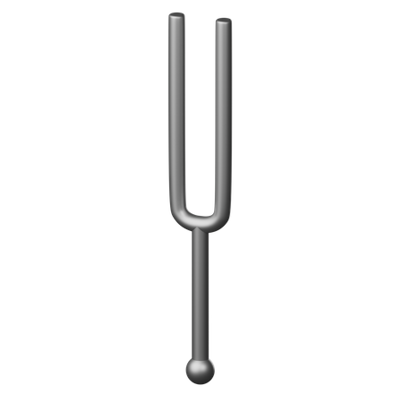 Tunning Fork  3D Icon