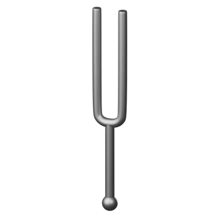 Tunning Fork  3D Icon