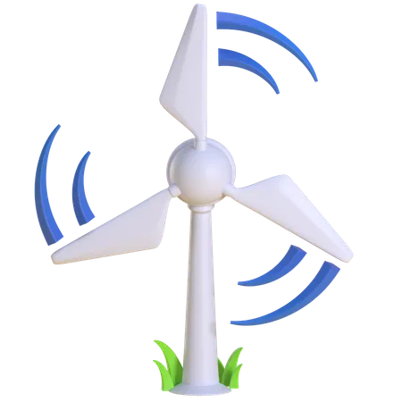 Turbina de molino de viento  3D Icon