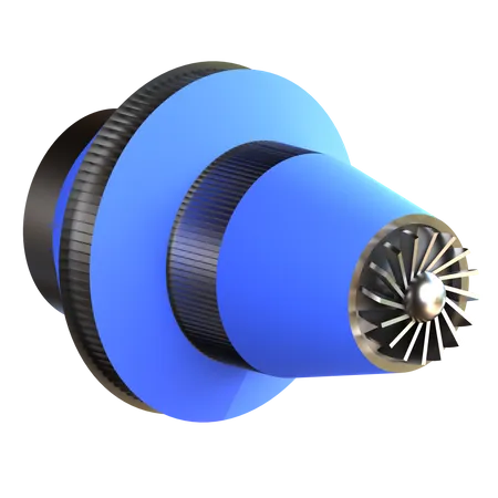 Turbine  3D Icon