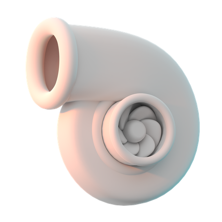 Turbo  3D Icon