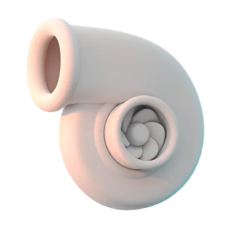 Turbo  3D Icon