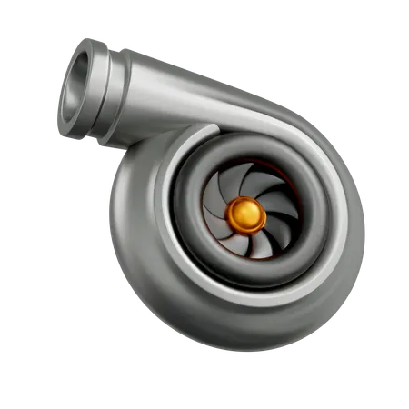 Turbo  3D Icon