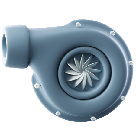 Turbo  3D Icon