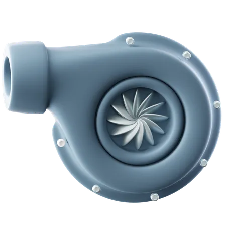 Turbo  3D Icon