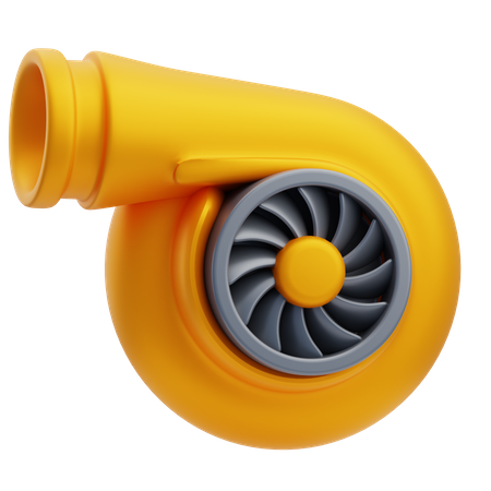 Turbo  3D Icon