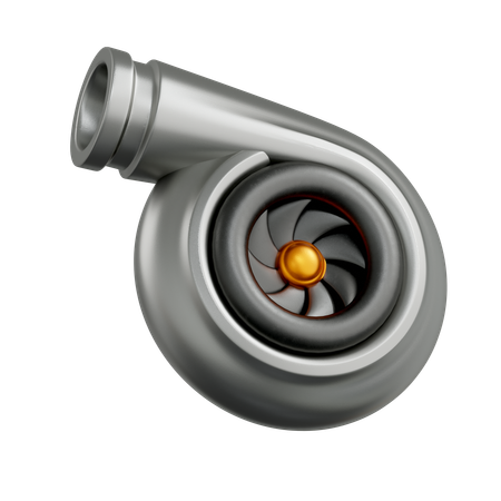 Turbo  3D Icon