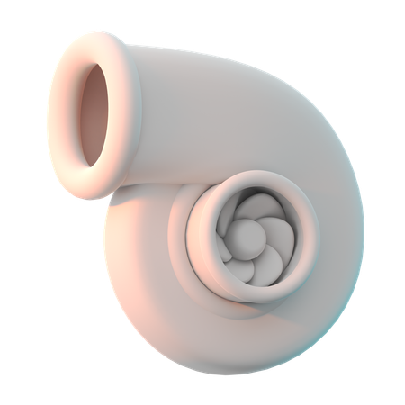 Turbo  3D Icon