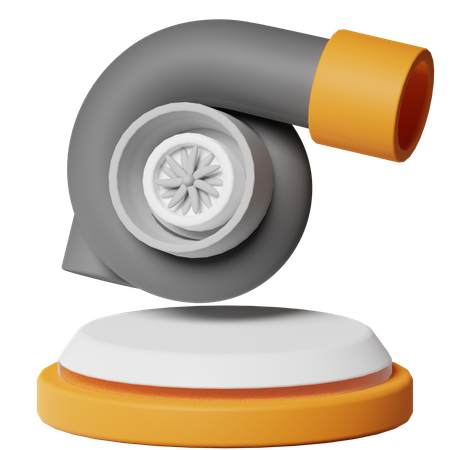 Turbo  3D Icon