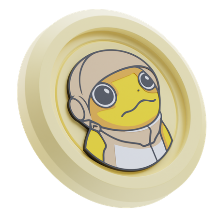 Criptomoeda turbo  3D Icon