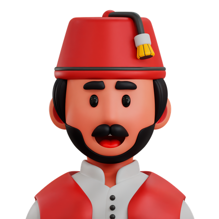 Turc  3D Icon