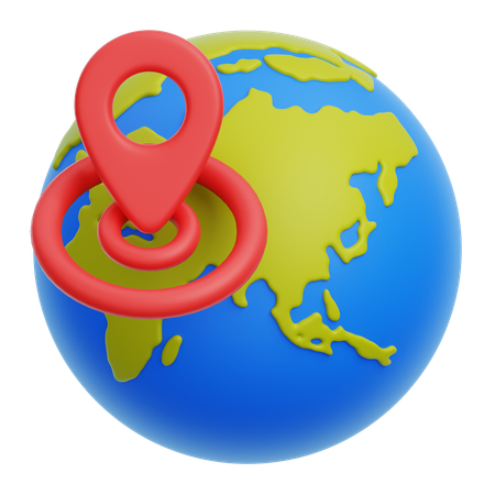 Turismo mundial  3D Icon