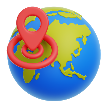 Turismo mundial  3D Icon