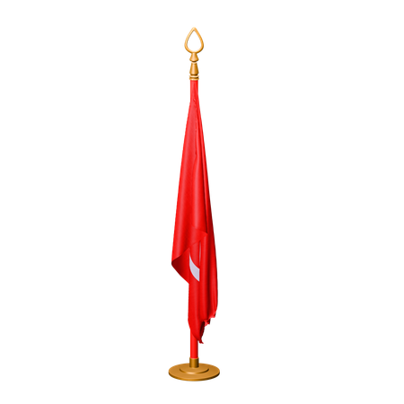 Türkei Flagge  3D Icon