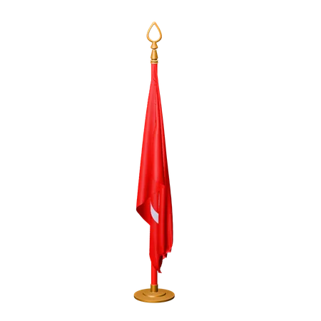 Türkei Flagge  3D Icon