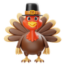 turkey emoji 3d