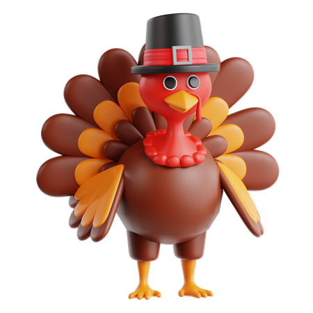 Turkey  3D Icon