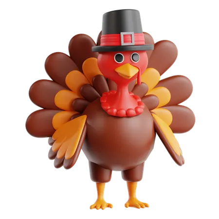 Turkey  3D Icon