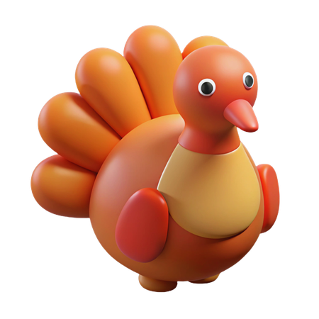Turkey  3D Icon