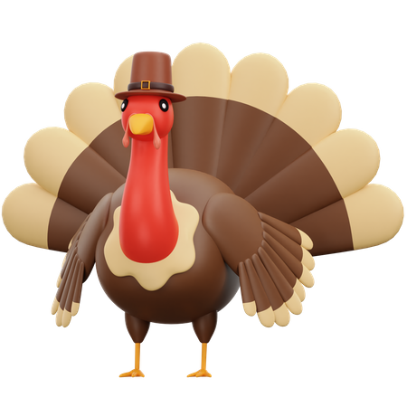 Turkey  3D Icon