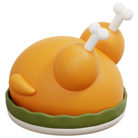 Turkey  3D Icon