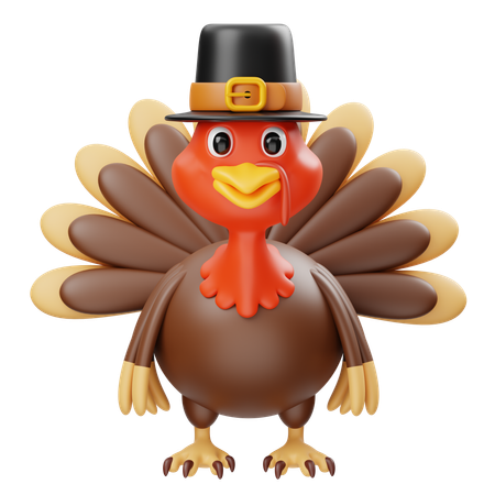 Turkey  3D Icon