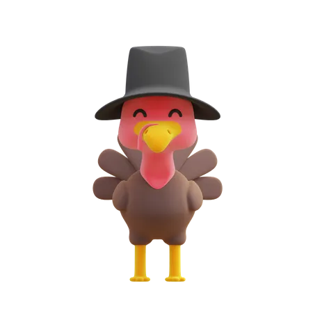 Turkey  3D Illustration