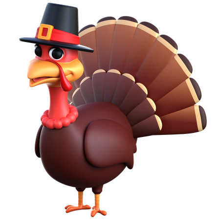 Turkey Chicken  3D Icon