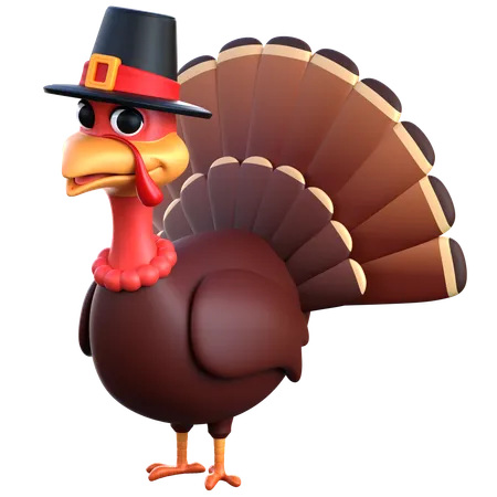 Turkey Chicken  3D Icon