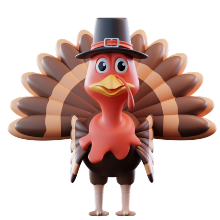 Turkey Chicken  3D Icon